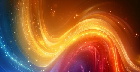 Wall Mural - Abstract multicolored background, backgrounds for design, waves, color, banner, web banner, poster, website header, design