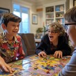 © Wonderful Studio - Family game night board games modified for accessibility joy and competition