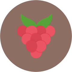 Canvas Print - Raspberry Icon