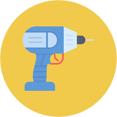 Wall Mural - Hand Drill Icon