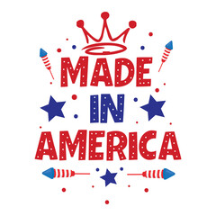 Wall Mural - made in America