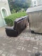 Sofa with the waste garbage box