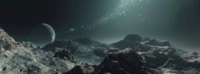 Wall Mural - epic journey through the cosmos with capturing the essence of space adventures. from majestic spaces