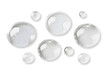 © D85studio - Clear water drop set isolated on white