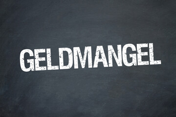 Wall Mural - Geldmangel	