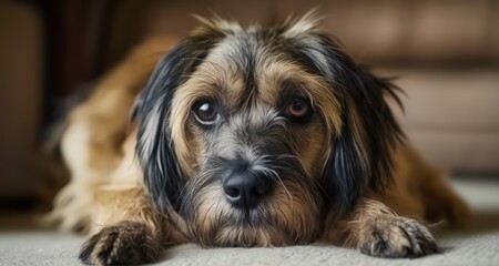 Poster -  A dog's eyes are the windows to its soul