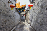 Fototapeta Uliczki - Historic narrow street in Yangliuqing town in Tianjin, China