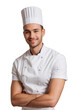 © PNG&Background Image - Head Chef, Professional Caucasian head chef, isolated, transparent background, no background. PNG.