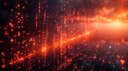 Leinwandbilder - Information security, firewalls, cyber security, privacy, and safe access to user data.