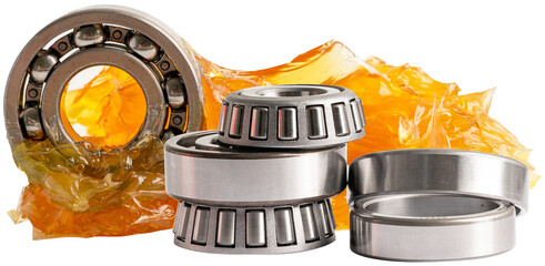 Ball bearing stainless with grease lithium machinery lubrication for automotive and industrial.