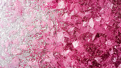 an abstract photo of a pink and white glittery backgr