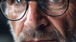 © Fotograf - Close up of a man with glasses and a beard. Suitable for business or lifestyle concepts