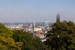 Blick von der Sparrenburg in Bielefeld, NRW, Deutschland