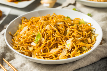 Sticker - Chinese Stir Fried Asian Chow Mein Noodles