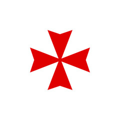 Wall Mural - The symbol of the Templars