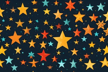 Wall Mural - star Vector icon