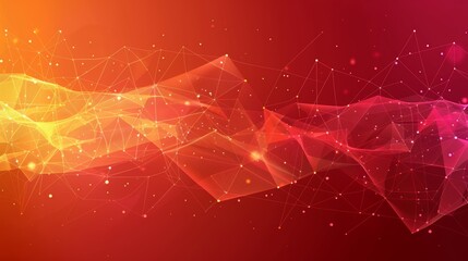 Abstract 3d background for network abilities, technology, digital storage, science concepts