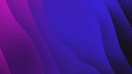 Poster - Colorful wave gradient loop animation. Future geometric patterns motion