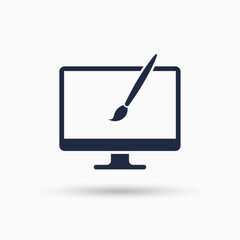 Web design icon vector. Website design, app, logo, and UI. Vector illustration