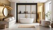 © MdLimon - A beautiful modern bathroom and laundry room design