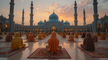 Ramadan Prayers Unite Believers In Devotion, Seeking Divine Blessings Amidst The Sacred Atmosphere