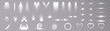 © Valeriia - Set of lighting effects. Glowing isolated set of bright transparent light effects, spotlight, glare, explosion, sparkle, portal, line, solar flare, spark and stars, curve. Vector PNG