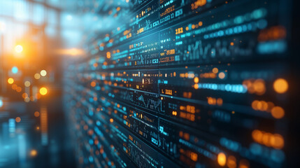 Matrix of Digital Connectivity:  into the digital matrix where code, internet infrastructure, and vast data streams converge to fuel cloud storage. Generative AI