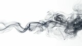 Fototapeta Sport - smoke isolated on white background
