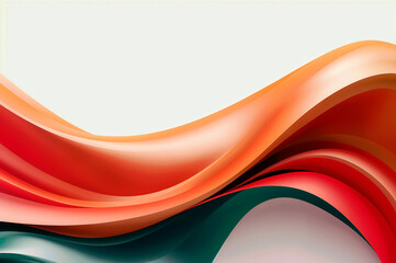 Wavy multicolored colorful abstract pattern