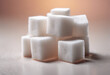 © FrameFinesse - Set of sugar cubes cut out on nude background sugarcube teeth healthy Homemade Sugar Cubes