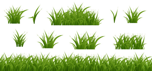 Wall Mural - set of grass