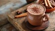 menu board featuring Champurrado as a cozy beverage option, welcoming customers to indulge in this Mexican hot chocolate delight