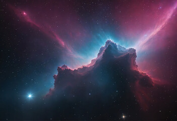 Wall Mural - space galaxy background