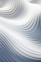  A simple geometric background featuring abstract wavy lines in a white color palette. The wavy lines are repetitive and create a dynamic and visually appealing pattern across the entire composition