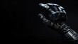 © Татьяна Макарова - A robotic hand with advanced articulation positioned against a dark, enigmatic background