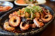 Korean cuisine Octopus prepared raw