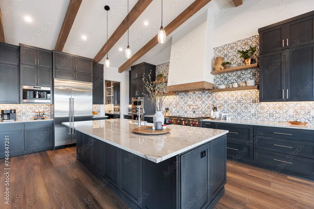 A home kitchen Stock Photo | Adobe Stock