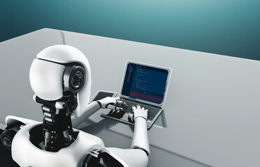 software development programming on computer screen for modish application and program coding