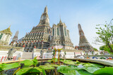 Fototapeta Góry - Awesome view of Wat Arun in Bangkok, Thailand