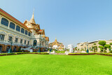 Fototapeta Góry - Awesome view of the Grand Palace in Bangkok, Thailand