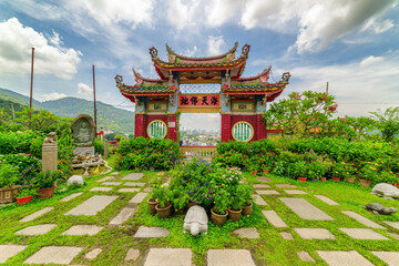 Sticker - Awesome view of the Kek Lok Si Temple, Penang, Malaysia