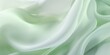 Abstract white and Light Green silk fabric weave of cotton or linen satin fabric lies texture background.