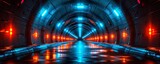 Fototapeta Przestrzenne - light in the tunnel
