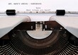 © ariya j - Typewriter with screenwriting scene written.  Concept of professional screenwriter doing his work,  TV  movie or film script writing -  story telling in a screenplay