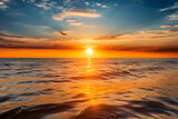 Fototapeta Natura - Spectacular Sunset Reflections Over the Dramatic Landscape of the Atlantic Ocean