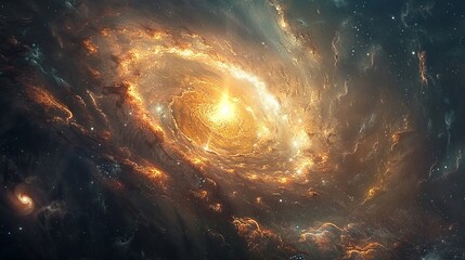 universe filled with stars, nebula and galaxy. colorful space background with stars. beauty of deep 