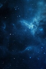 a view of night sky with stars. space background.