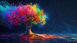 © shelbys - Colorful Tree Spirit