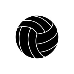 Wall Mural - Volleyball icon vector. sport illustration sign. ball symbol or logo.