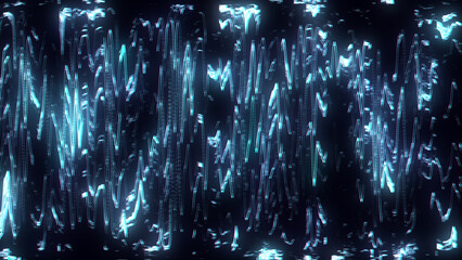 Wall Mural - abstract glitch background. digital damage backdrop with noise effect. error texture. computer virus
